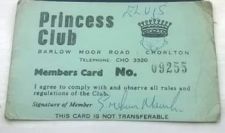 Princess - membership card